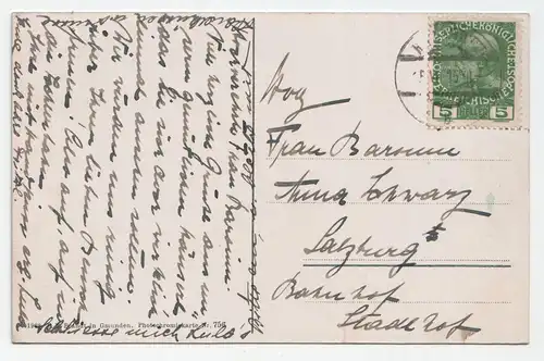 Salzkammergut. Hallstatt. Partie gegen die Lahn.