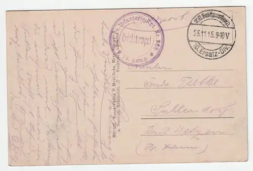 Totalansicht. jahr 1915 // Feldpost