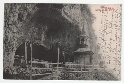 Säntis Wildkirchlein. jahr 1910