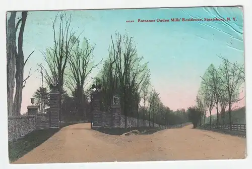 Entrance Ogden Mills  Residence, Staatsburg, N. Y.