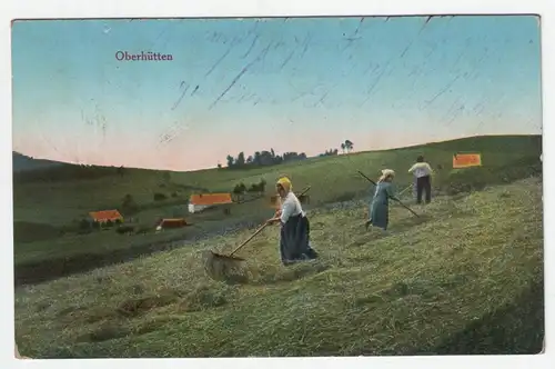Oberhütten. jahr 1915 // Feldpost