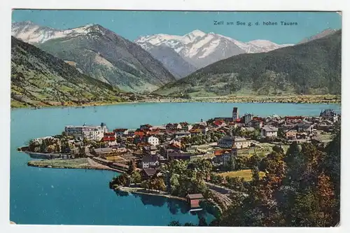 Zell am See g. d. hohen Tauern. jahr 1914