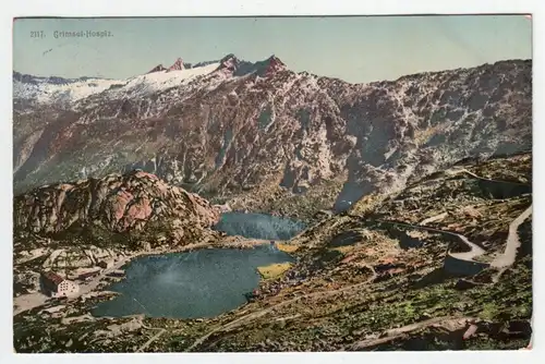 Grimsel-Hospiz. jahr 1913