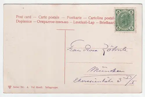 Sellagruppe. jahr 1906