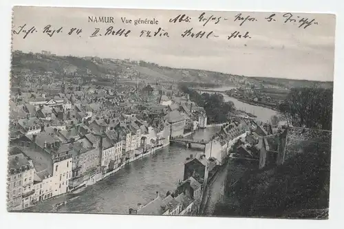 Namur. Vue generale. jahr 1915 // Feldpost