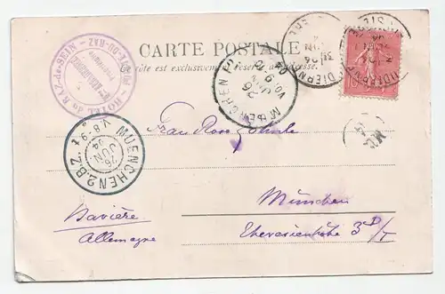 Pointe du Raz. Le Gouffre. jahr 1904