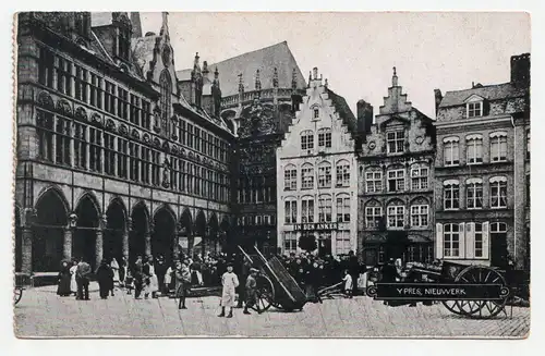 Ypres, Nieuwerk. jahr 1915 // Feldpost