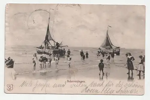 Scheveningen. // Oldpostcard.