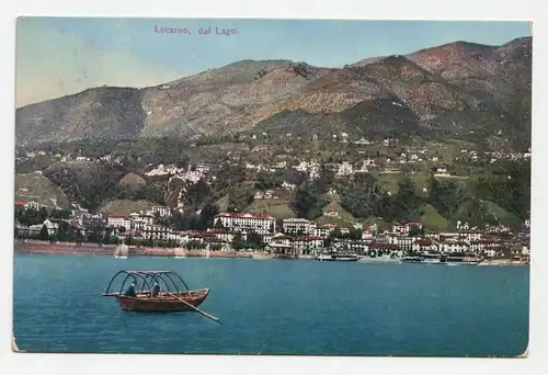 Locarno, dal Lago. jahr 1912