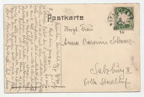 Zell am See. jahr 1910