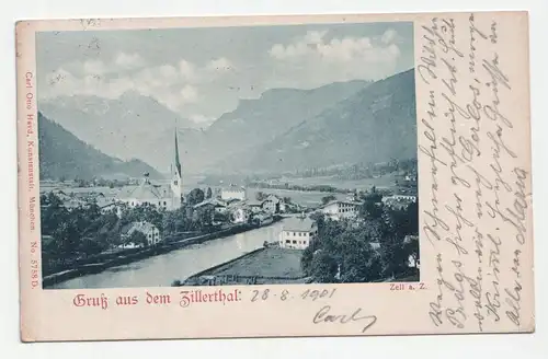 Gruss aus dem Zillerthal. jahr 1901