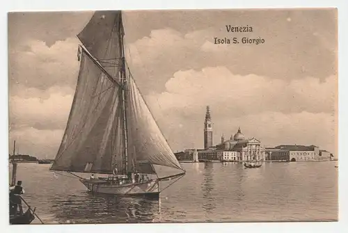 Venezia. Isola S. Giorgio. jahr 1912