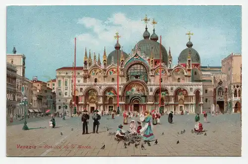 Venezia. Basilica di S. Marco. jahr 1912