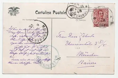 Jurea. Panorama e Studio in Riva alla Dora. jahr 1906