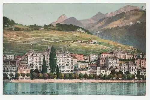 Montreux. Hotel Suisse.