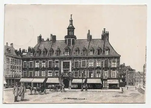 La Bourse. Lille. an 1915. // Feldpost.