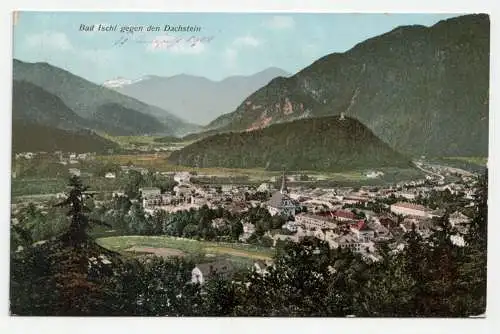 Bad Ischl gegen den Dachstein. // jahr 1908.