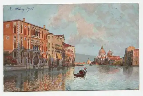 Venezia - Canal Grande - Palazzo Franchetti. // jahr 1913.