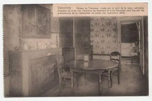 Donchery. Maison du Tisserand. jahr 1917 // Feldpost