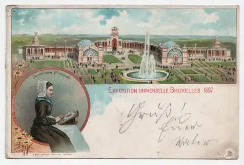 Exposition Universelle Bruxelles. jahr 1897