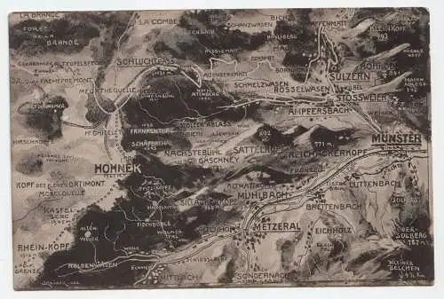 Münster. jahr 1915. // Feldpost