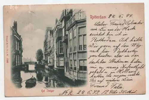Rotterdam. Steiger. jahr 1899