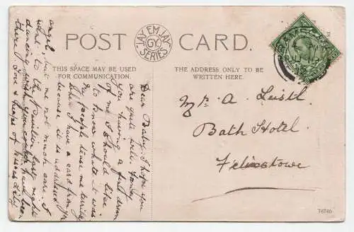 The Beach and Pier RAMSGATE. Marina Gardens. Market and Harbour St. jahr 1912