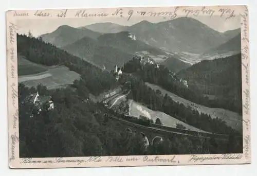 Klamm am Semmering. Noer.  Jägergraben-Viadukt