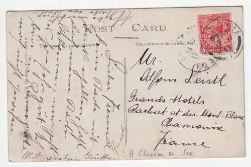 Clacton on Sea. year 1913