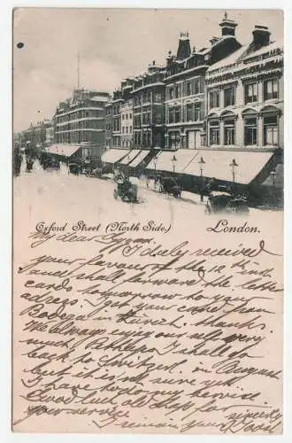 Oxford Street (North Side). London. year 1899