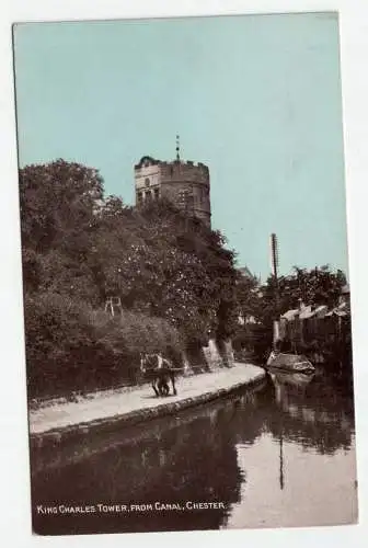 King Charles Tower, From Canal, Chester