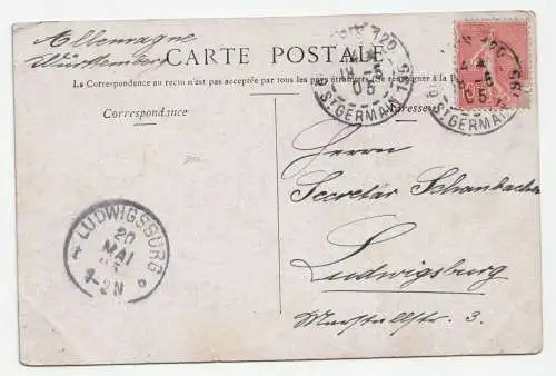 Paris. Statue de Henri IV. an 1905