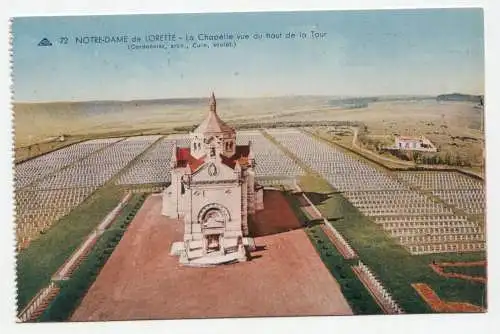 Notre-Dame de Lorette - La Chapelle vue du haut de la Tour