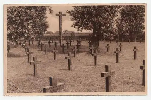 Gheluwe (village). Cimetiere militaire allemand