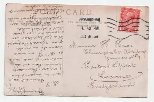 Birmingham. jahr 1913