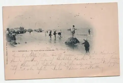 Ostende. Un Fort Facile a Detruire. jahr 1900