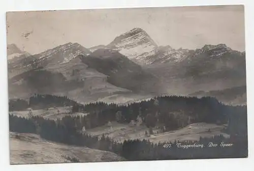 Toggenburg. Der Speer. jahr 1916