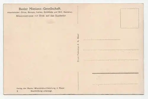 Basler Missions - Gesellschaft