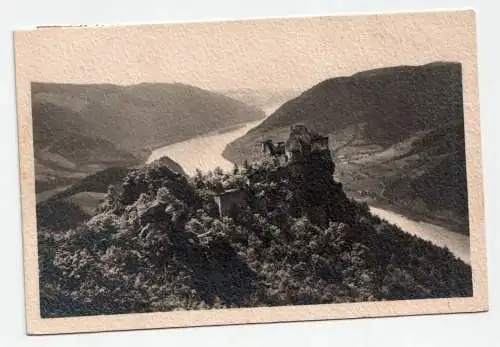 Ruine Aggstein i. d. Wachau. jahr 1912