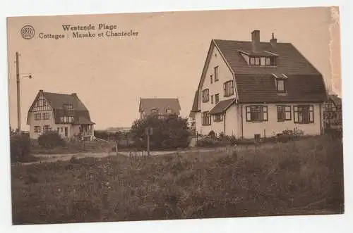 Westende Plage. Cottages : Masako et Chantecler.