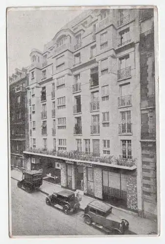 Villa Timgad. Rue Legendre. Paris.