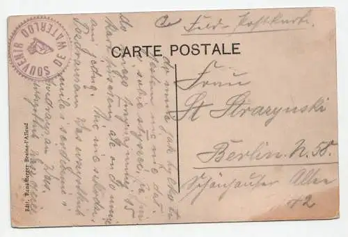 Waterloo. Les Monuments.