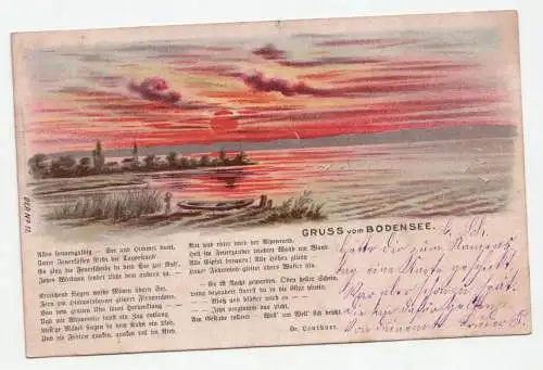 Gruss vom Bodensee. jahr 1899.