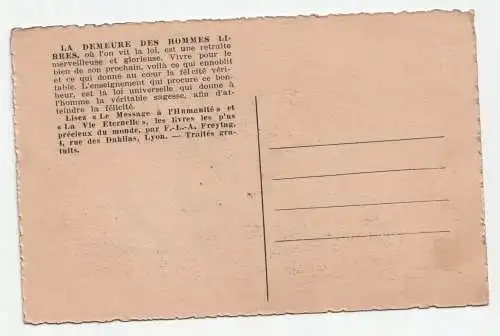 Une habitation pour les fils de Dieu.