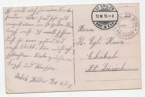 Bodensee - Panorama. 1919