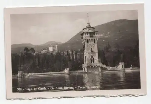 Lago di Garda - Gardone Riviera - Torre S. Marco.