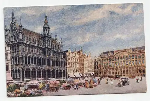 Bruxelles. La Grand Place. La Maison du Roi.