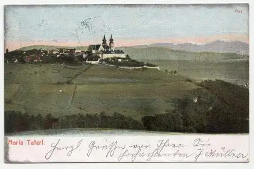 Maria Taferl. Alte Ansichtskarte