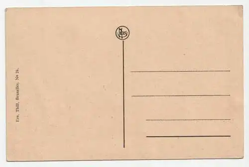 Westende Plage. Villas a la digue.