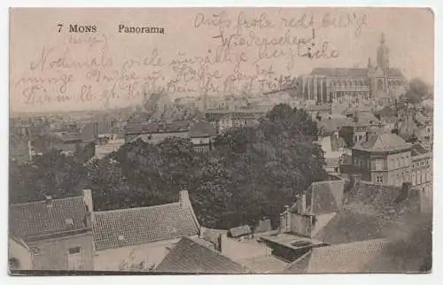 Mons. Panorama. 1917